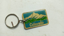 Vintage 1970's Colorado Keychain Key Ring Souvenir Gift Metal CO  picture