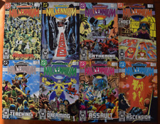 DC Millennium #1-8 copper age comics 1987 complete w/ promotional cards picture