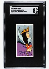 1989 WICKED QUEEN/WITCH Brooke Bond Foods MAGICAL WORLD OF DISNEY #2 SGC 8 picture
