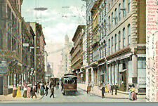 VIntage Postcard-2361. Chestnut Street west from 8th Street, Philadelphia, PA picture