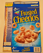 Vintage 1995 Frosted Cheerios Flat Empty Cereal Box picture