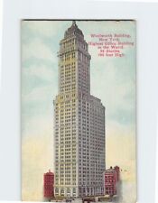Postcard Woolworth Building New York City New York USA picture