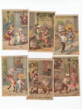 Declaration love pastry chef - 6 Liebig trade cards - san122fr iss in 1883-1885 picture