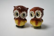 VTG Norcrest Owl Salt and Pepper Shakers Made in Japan ADORABLE Cute Cottagecore picture