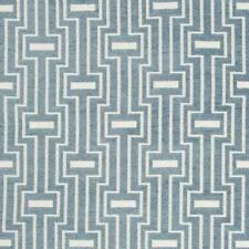 Kravet Geometric Block Stripe Light Slate Upholstery Fabric 1.75 yds 34709-5 picture