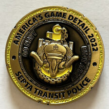 Philadelphia SEPTA 2022 Challenge Coin - Army Navy picture