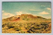 Tucumcari Mountain NM-New Mexico, View Of Mountain Area, Vintage Postcard picture
