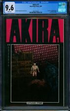 Akira #1 ❄️ CGC 9.6 WHITE ❄️ 1st American App KANEDA & TETSUO Marvel Epic 1988 picture