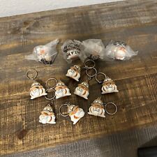 Lot of 12 Vintage 1997 Exxon Gas Promotional Keychain, Put a Tiger in Your Tank picture