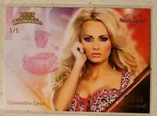 2022 Best Of Benchwarmer Cassandra Lynn 2011 Limited Authentic Kiss Card 3/5 picture