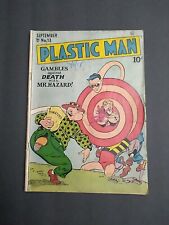 Plastic Man #13 (1948) Good/Very Good 3.0 Quality Comics Jack Cole Cover picture