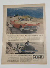 Vintage Ad  1957 Ford Fairlane Sunliner picture
