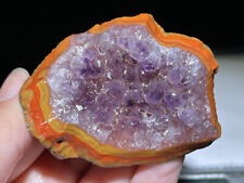 Unique Rough Agate crystal geode Achat Nodule Chinese Agate Xuanhua 46g BD5 picture
