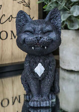 Ebros Sinister TeeHee Pets Grinning Black Cat Figurine 4