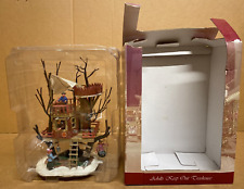 Enchanted Forest Christmas Adults Keep Out Treehouse Lemax Village Collection picture