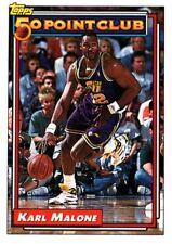 1993 Topps Karl Malone 50 Point Club Card #199 NBA picture