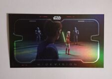 2023 Topps Star Wars Flagship Widevision Ahsoka Tano Training DW-35 Clone Wars picture