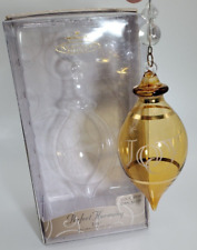 Vintage, 2002, Hallmark, Etched Glass Christmas Tree Ornament picture
