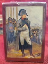 Vintage French Playing Cards Jeu Napoleon Red Edition Dusserre New Sealed In Box picture