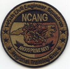 NORTH CAROLINA AIR NATIONAL GUARD see back of this patch MILITARY police PATCH picture
