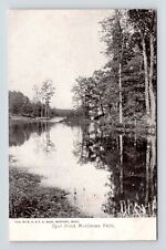 Middlesex Fells Massachusetts Spot Pond Scenic Landscape UDB Postcard picture