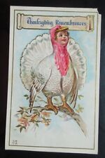 THANKSGIVING Embossed Postcard - Posted 1912 picture