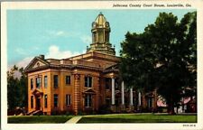 1930'S. LOUISVILLE, GA. COURT HOUSE. POSTCARD SC23 picture