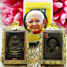 Somdej Be2550 Lp Hong Money Rich Windfall Gold 9 Takrut Leklai Thai Amulet 17496 picture