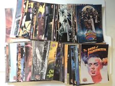 UNIVERSAL MONSTERS ILLUSTRATED TOPPS 1991 SET OF 100 NON-SPORT TRADING CARDS picture