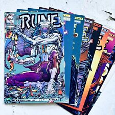 Rune Lot of 9 | #0-6 + Giant-Size + Malibu Sun #30 | Barry Windsor-Smith | 1994 picture