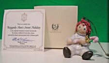 LENOX RAGGEDY ANN'S SWEET HOLIDAY Ornament -- 2003 -- -- NEW in BOX with COA picture