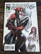 AMAZING SPIDER-MAN #606 NM CAMPBELL BLACK CAT KISS COVER MADAME  2009 picture