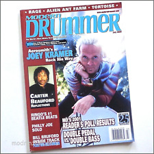 MODERN DRUMMER - July 2001 - JOEY KRAMER - AEROSMITH + Carter Beauford & Ringo picture