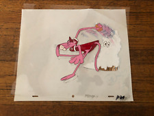 PINK PANTHER,   ORIGINAL  ,HAND PAINTED   PRODUCTION  CEL picture