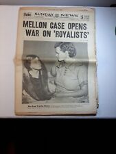 1937 NEW YORK SUNDAY NEWS NEWPAPER, WINDSOR ROYALS KING HITLER MELLON GABLE picture