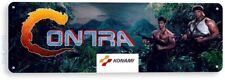 Contra Arcade Sign, Classic Arcade Game Marquee, Game Room Tin Sign B711 picture