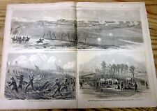 1865 illustrated Civil War newspaper RICHMOND Virginia is CAPTURED by UNION ARMY picture