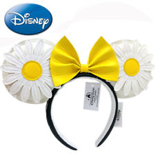 Disney-Park Yellow 2024 Daisy-White Chrysanthemum Loungefly Headband Minnie Ears picture