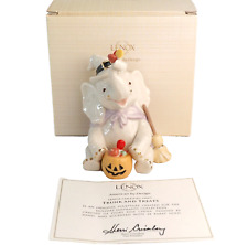 Lenox Trunk and Treats Elephant Sculpture Halloween Witch - NEW in Box with COA picture