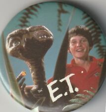 E.T. pinback vintage picture