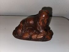 Vintage Amy Artcrafts Resin Sculpture Walrus Made in Calgary B.C./Canada picture
