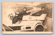 RPPC Foster Coultry Chauffeur Man & Car Chicago IL Riverview Exposition Postcard picture