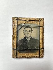 Old Photograph of Adult Man Daguerreotype Late 1800’s?                   2x2.5