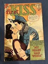 1960 Charlton Romance Comics FIRST KISS Volume 1 Vintage Rare Comic picture