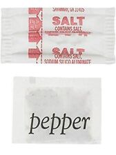 - Salt and Pepper Packets-200 Salt and Pepper Packets Combo -100 of Each picture