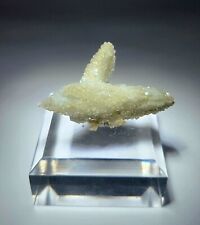 ***WOW-Sparkling Datolite on Dbl.Term. Calcite crystals, mine Mexico*** picture