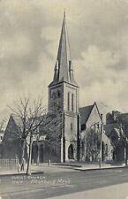 NEWBURYPORT MASS ~ First Presbyterian Chuch - Erected 1756 - UDB 1901-1907 era picture