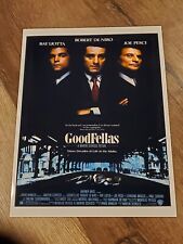 GOODFELLAS Art Print Photo Movie Poster Rare 11