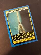 1983 Topps Star Wars RETURN OF THE JEDI Complete Set Series 2 BLUE picture