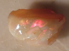 Mexican Precious Fire Opal, Rare Play of Color, Natural, Solid, 7.30ct, VIDEO picture